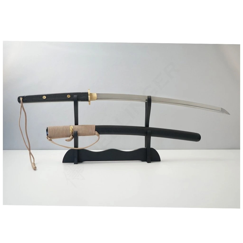 foto Japan Swords Full tang tactical wakizashi - Clay tempered L6 steel, Japanese sword